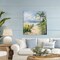 Stupell Industries Blurred Palm Tree Beach Canvas Wall Art, design by LSR Design Studio